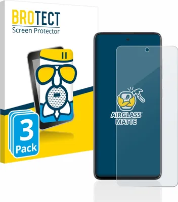 Produktbild von 3x BROTECT Entspiegelungs Schutzglas für Samsung Galaxy A51 Schutzfolie Panzer Folie Glas Display Schutz matt