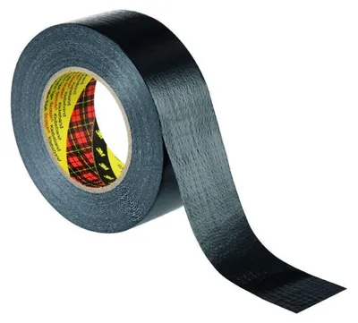 Productafbeelding van Formflexibles universele zelfklevende textielband 2904, zwart, 48 mm x 50 m, 3M