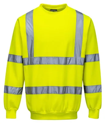 Obrázok produktu pre Portwest B303 Warnschutz-Sweatshirt Yellow Gr. S