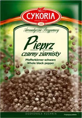 Zdjęcie produktu dla Pieprz czarny Ziarnisty CYKORIA 20g