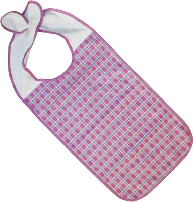 Produktbild von PFLEGE POINT® Ess-Schürze mit Steckverschluss rosa