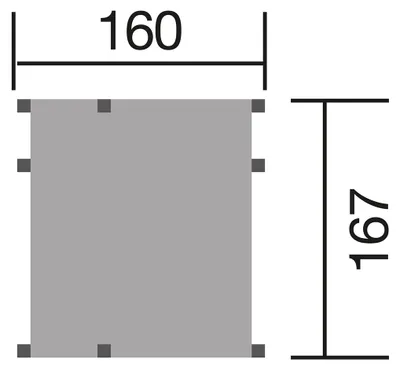 Produktbild von WEKA Tabaluga Spielturm 816 D aus Holz Fußboden inklusive ohne