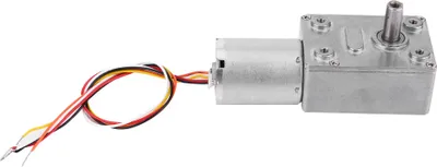 Image de DC 12/24V Brushless Worm Motor Speed Reduction Gear Motor 4~150Rpm(12V 90RPM)