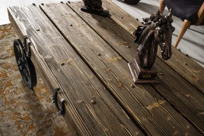 Produktbild von Couchtisch Design Wohnzimmer Luxus Holz zeitgenössische Möbel Tisch Möbel Tische