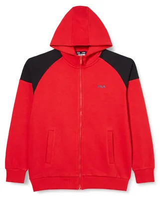 Produktbild von FILA BRA zip jacket with hood-True Red-Moonless Night-170/176