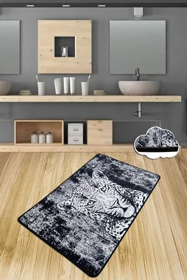 Immagine prodotto di Mijolnir, Tıger- CHL4515, Colorato, Tappetini da bagno, 700 gr/m², 100% velluto