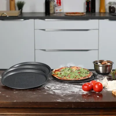 Obrázok produktu pre Sada dierovaných tanierov na pizzu