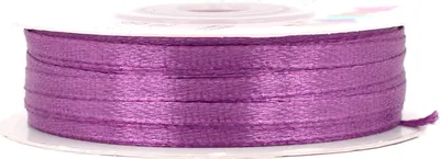 Produktbild von Satinband 3mm x 50m Rolle Pflaume
