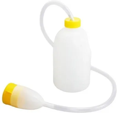 Immagine prodotto di Contenitore per l'urina, adatto all'uso con un tubo per l'urina lungo 90 cm e un grande recipiente per l'urina.