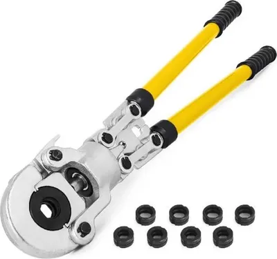 Produktbild von Bolt Edge Hydraulische Perstang – Tangenset für PEX- und Kunststoffrohre – 16-32 mm mit wechselbaren Pressbacken