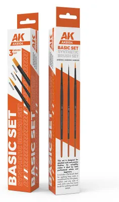 Immagine prodotto di AK Interactive S.L. AK-B104 Set di pennelli base
