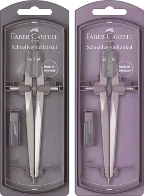 Produktbild von Faber-Castell 174400 Schnellverstellzirkel Stream 2018 - Ø340 mm, 170 mm, sortiert