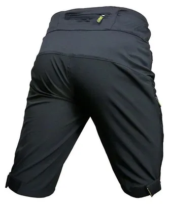 Produktbild von HAVEN SINGLETRAIL Herren Shorts mit Innnenhose schwarz : Größe - M Größe: M
