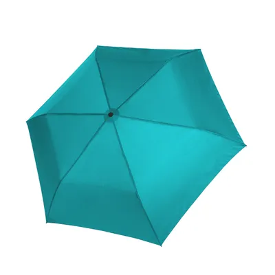 Produktbild von DOPPLER Regenschirm BLAU leicht automatisch bequem 95 cm Damen