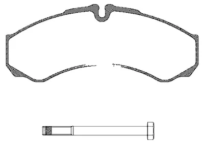 Produktbild von TRISCAN Bremsbeläge Bremsklötze 8110 15013