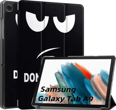 Produktbild von Mobigear Tri-Fold Samsung Galaxy Tab A11 Hülle Klapphülle - Schwarz