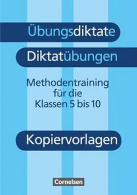 Produktbild von Übungsdiktate, Diktatübungen. Kopiervorlagen. Neue Rechtschreibung