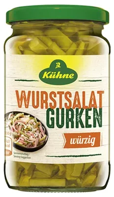 Produktbild von Kühne Wurstsalat Gurken (370 ml)