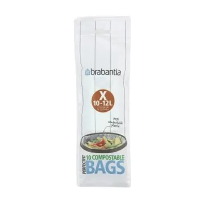Zdjęcie produktu dla Brabantia - Worki biodegradowalne "X" 10-12L (10 szt.)