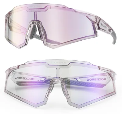 Zdjęcie produktu dla Okulary sportowe - soczewki fotochromowe, ochrona UV400 - unisex