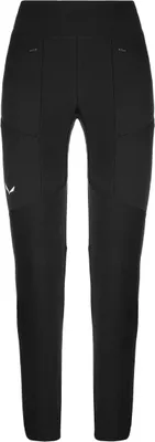 Produktbild von Leggings Puez Durastretch Warm Cargo Tights (Damen) – Salewa, Farbe:0910 black out melange, Größe:IT 48 / DE 42