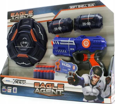 Zdjęcie produktu dla PISTOLET XCESS jak NERF + 20 STRZAŁEK