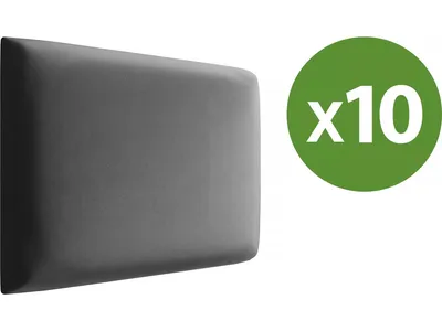 Obrázok produktu pre Čalúnený nástenný panel 40x30 PAG - šedý