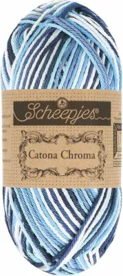 Produktbild von Scheepjes Catona Chroma 50g 014 Surf