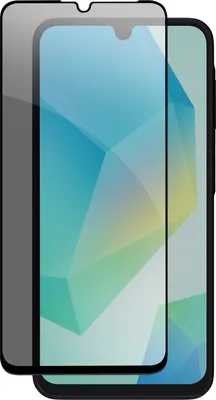 Immagine prodotto di Avizar, protezione dello schermo in vetro privacy per Galaxy A06 durezza 9H, nero