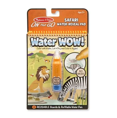 Produktbild von Melissa & Doug Malbuch mit Wasser Water Wow Safari