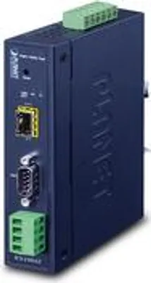 Produktbild von PLANET IP30 Industrial 1-Port, 390 g, 32 x 87,8 x 135 mm, -40 - 75 °C, -40 - 85 °C, 5 - 95%, Blau