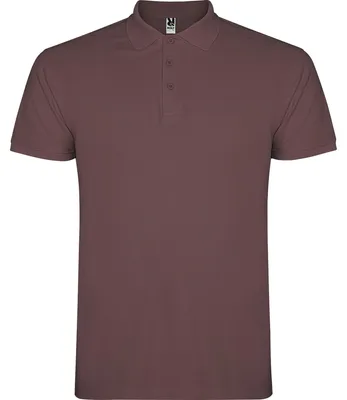 Produktbild von Roly - "Star" Poloshirt für Herren LT5493 (M) (Blassrot)