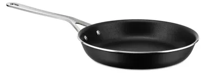 Produktbild von Alessi Antihaft-Pfanne Pots&Pans JM110/32 B mit langem Griff, schwarze Keramik, Ø 32 cm