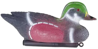 Produktbild von Schwimmente Brautente 29cm Kunststoff Teichente Ente Mandarinente Teichdeko