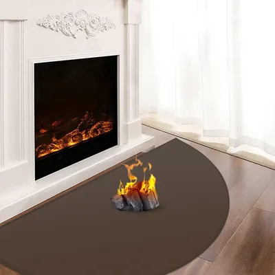 Produktbild von Feuerfeste Kaminmatte 150 x 80 cm für Innen und Außen