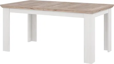 Produktbild von Esstisch Esszimmertisch 160 - 206 cm ausziehbar Eiche Holzdekor - ILOPPA - Die Möbelfundgrube