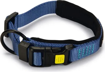 Immagine prodotto di Beeztees Parinca Premium - Collare per cani - Nylon - blu - 30-35 cm x 20