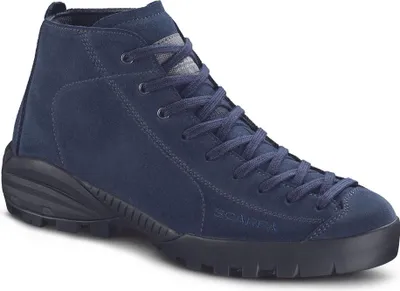 Lifestyleschuhe Mojito City Mid GTX Wool von Scarpa in Dunkelblau mit Schnürung und mittelhohem Design.