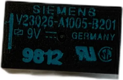 Produktbild von SIEMENS V23026-A1005-B201 1A 9VDC Miniatur Relais 7x7x13mm #A-6 #712332