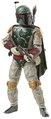 Immagine prodotto di Star Wars, The Black Series: Action figure di Boba Fett (15 cm) per celebrare il 40° anniversario di "Star Wars: Il ritorno dello Jedi"