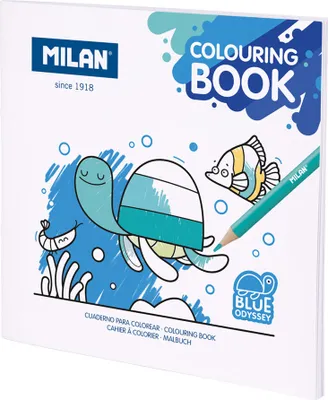 Image de Milan Blue Odyssey Malbuch Durchsichtig Durchsichtig One Size