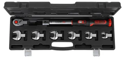 Image de KS-Tools 516.9110 14x18mm INFINITOOL Jeu de clés dynamométriques à cliquet 20-100Nm, 8 pièces