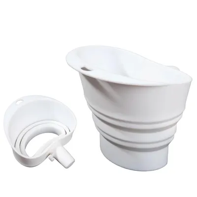Produktbild von Mehltrichter für Kippkopf-Standmixer,passend für 4,5–5 Quart Rührmaschinen, leichtes Einfüllen, verhindert Verschütten und Verschmutzen