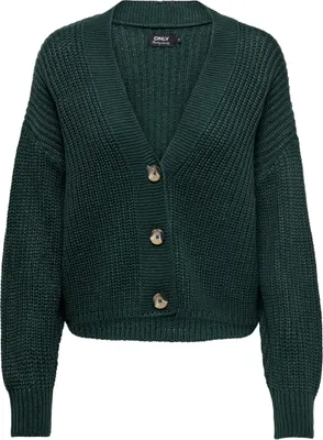 Produktbild von ONLY Kurze Strickjacke Langarm V-Ausschnitt Knitted Cardigan ONLCAROL Größe: L