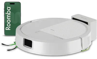 Produktbild von iRobot Roomba 115 Combo, Beutellos, Weiß, Rund, Ladend, Gyroskop, Lithium-Ion (Li-Ion)