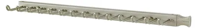 Produktbild von Krawattenhalter mit 14 Haken aus Nickel