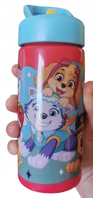 Produktbild von Stor Paw Patrol Trinkflasche 410 ml mit Strohhalm