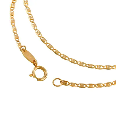 Produktbild von Armband 1,5mm Fantasiekette 9Kt GOLD 19cm