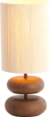 Produktbild von Light & Living - Tischleuchte Danialo - Braun - Ø22x50.5cm Tischlampe - Nachttischlampe, Wohnzimmer, Schlafzimmer