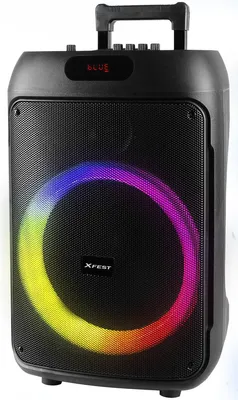 Zdjęcie produktu dla Trevi XF 380 KB, 30,5 cm, 2,54 cm (1"), 50 W, Bezprzewodowy, USB Typu-A, Głośnik imprezowy